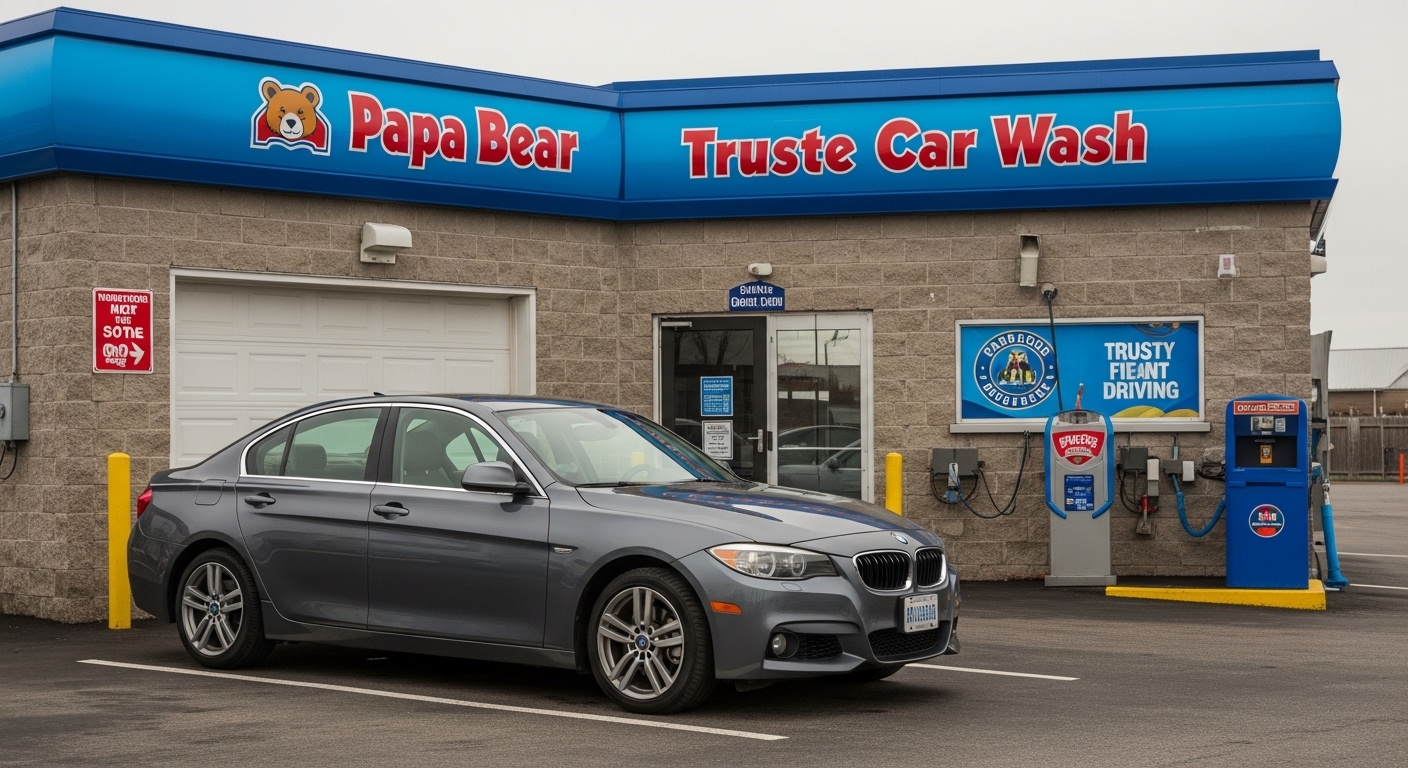 Papa Bear Car Wash