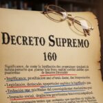 Decreto Supremo 160: Understanding Its Significance and Implications