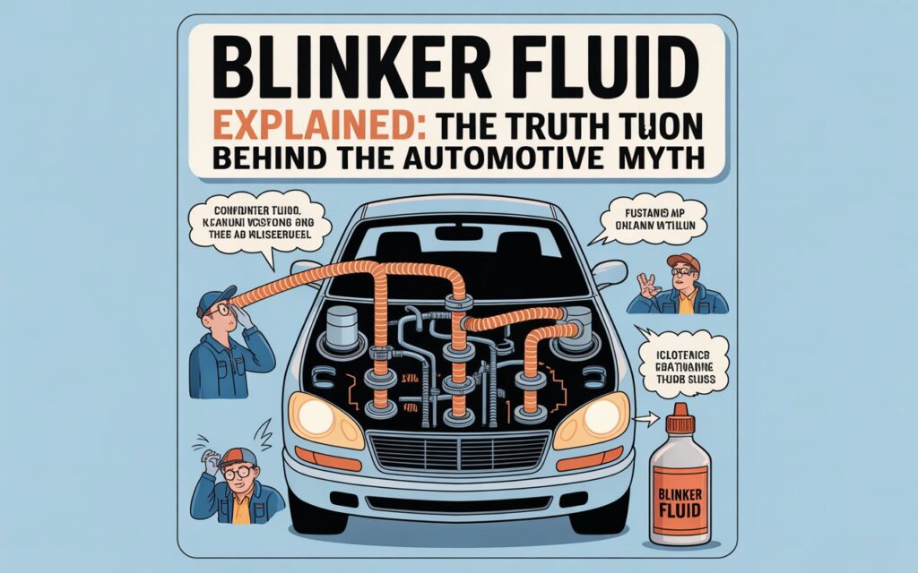 Blinker Fluid Explained: The Truth Behind the Automotive Myth