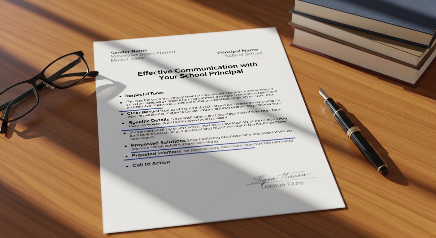 Letter to Principal