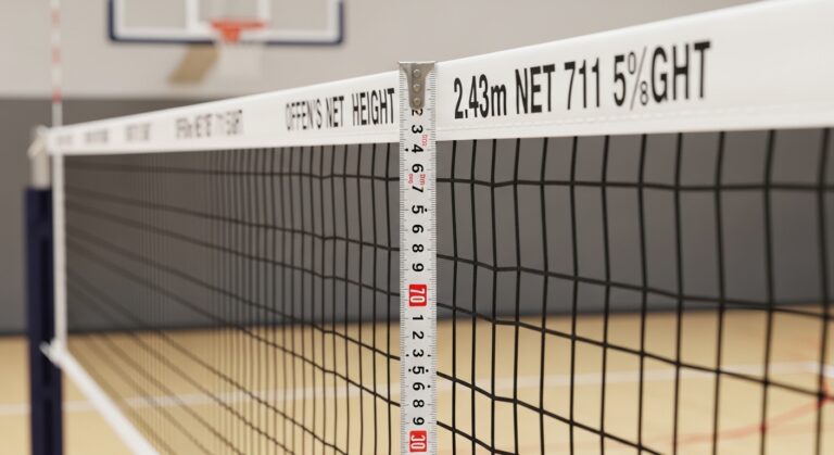 volleyball net height