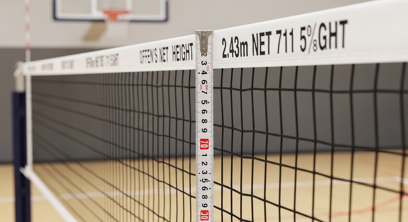 volleyball net height