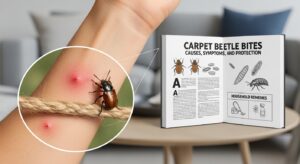Carpet beetle bites