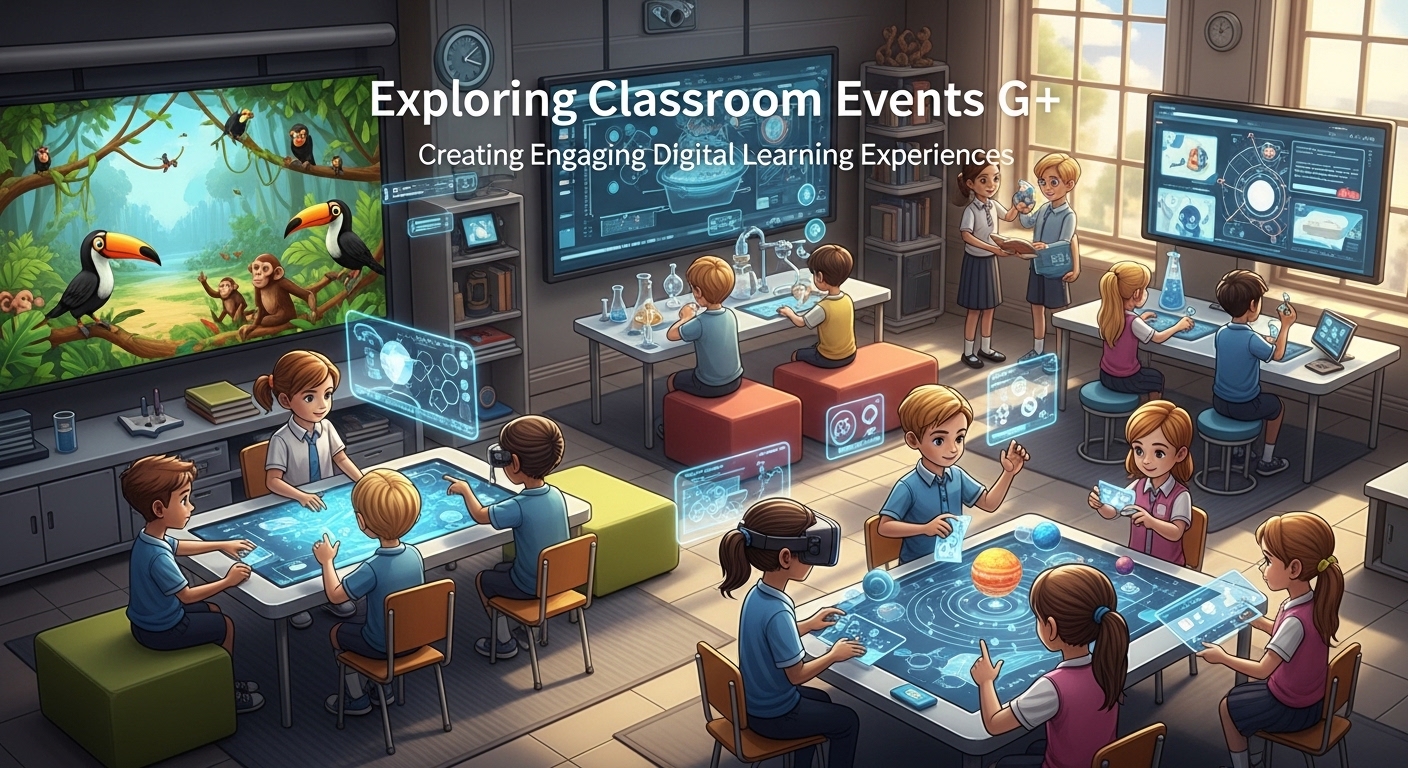 Classroom events g+