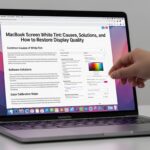 MacBook Screen White Tint: Causes, Solutions, and How to Restore Display Quality