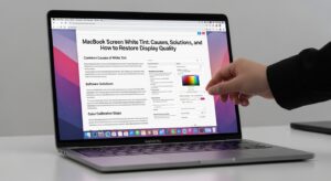 MacBook Screen White Tint: Causes, Solutions, and How to Restore Display Quality